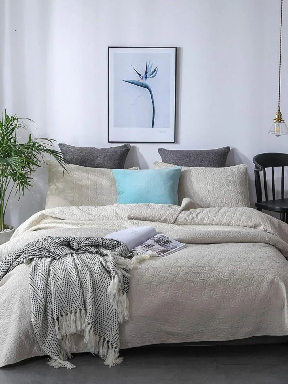Quilt Set Soft & Cozy Twin - Beige